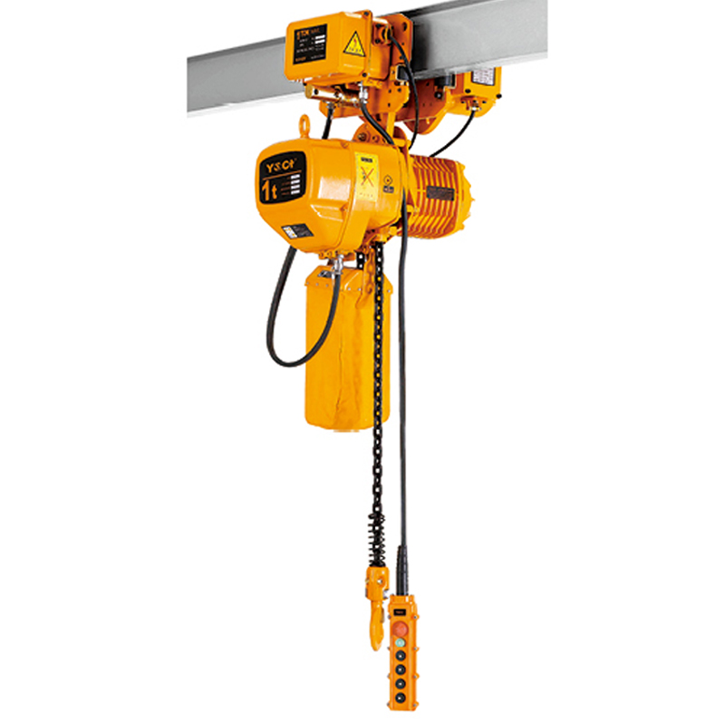 ELECTRIC CHAIN HOIST WITH ELECTRIC TROLLEY
